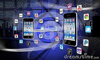 What s apps are on your mobile phone network?