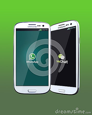 WhatsApp and WeChat