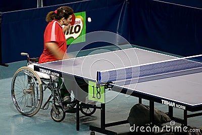 Wheel Chair Women s Table Tennis