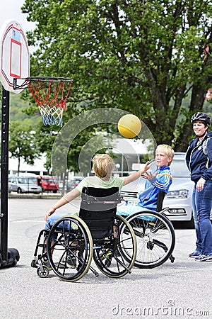 Wheelchair basketball