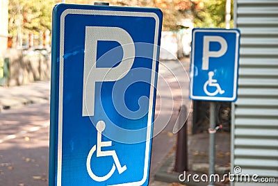 Wheelchair sign