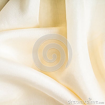 White background cloth wavy folds textile texture