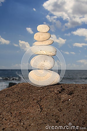 White balancing stones