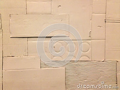 White carton crepe-paper texture