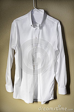 White Dress Shirt Hanger