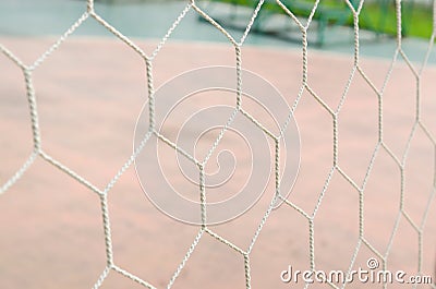 White football net