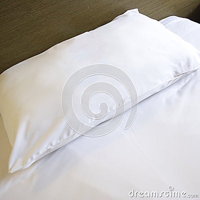 White pillow