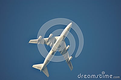 White plane