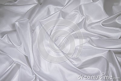 White Satin/Silk Fabric 1