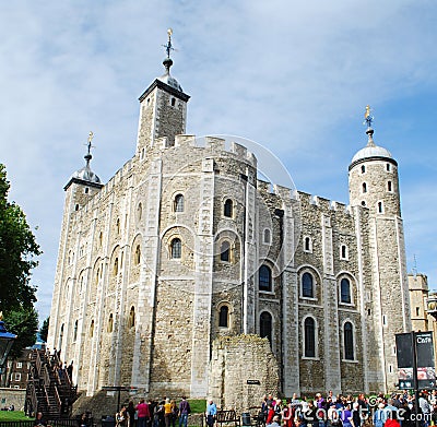 White Tower at the Tower of London