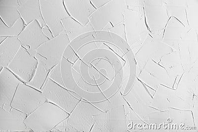 White wall stucco plaster texture, background with right angles