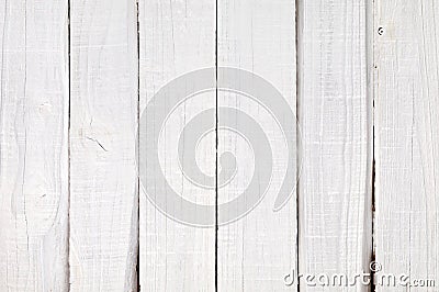 White wood background