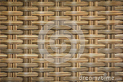 Wicker woven rattan pattern