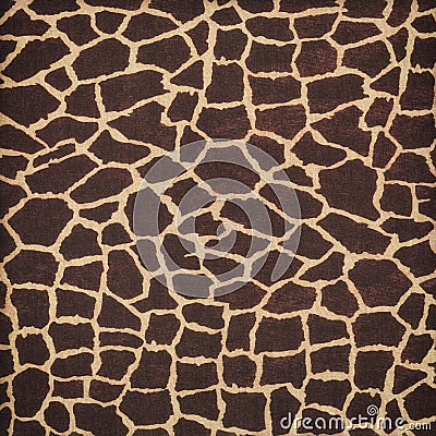 Wild animal skin