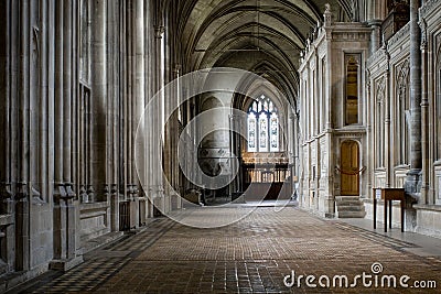 Winchester Cathedral Aisle