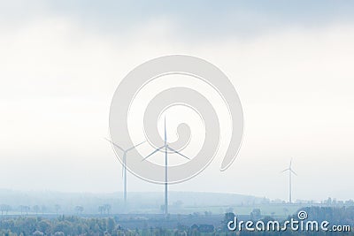 Wind power plants