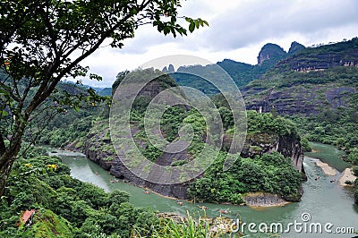 Winding River after rained