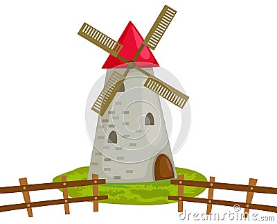 Dutch Windmill Clip Art