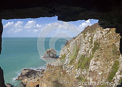 Window in the rock sark