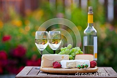 Wine & Cheese Garden Party