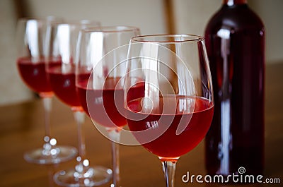 Wine glasses