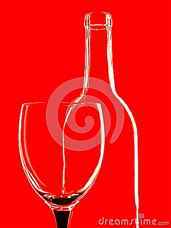 Abstract Wine Background Design