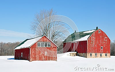 Winter barns #2