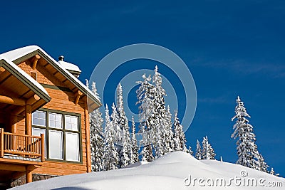 Winter chalet