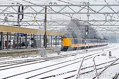 Winter train