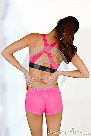 Woman With Back Pain