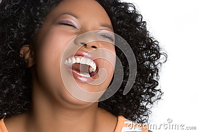 Woman Laughing