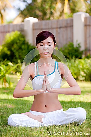 Woman Meditating