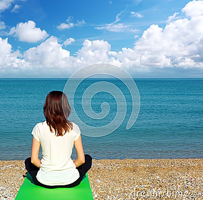 Woman in meditation