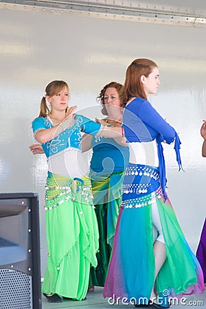 Women Belly Dancing