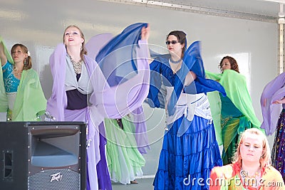 Women Belly Dancing