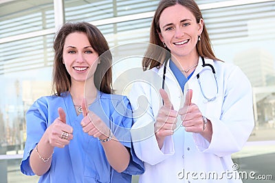 Women Medical Team Partnership