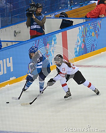 Women s ice hockey match Finland vs Switzerland