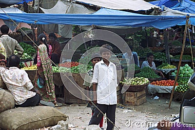 Women in the streets of India