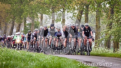 2014 Womens Tour Cycle Race in Northamptonshire