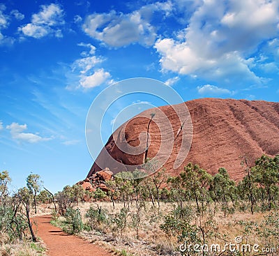 Wonderful Outback colors in Australian Desert