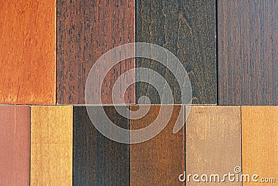 Wood samples