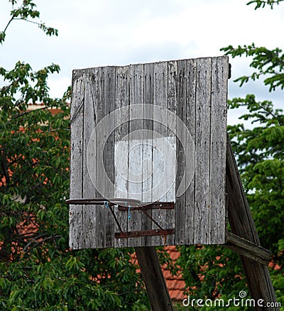 Wooden basketball