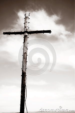 Wooden cross