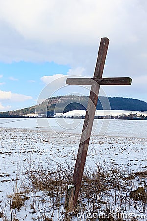 Wooden cross