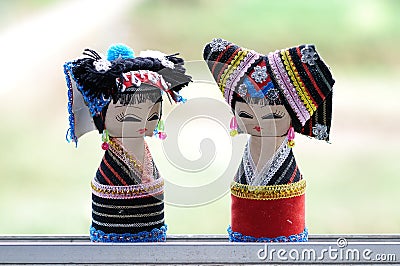 Wooden dolls