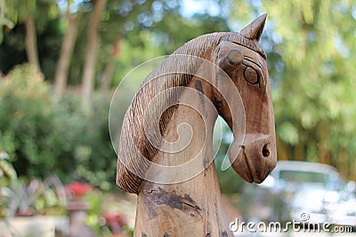 Wooden horse