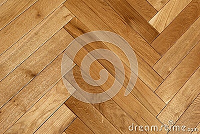 Wooden parquet floor
