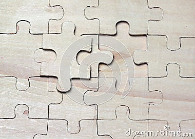 Wooden puzzles.