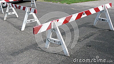 Wooden Street Barriers