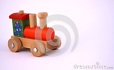 Wooden Train Engine